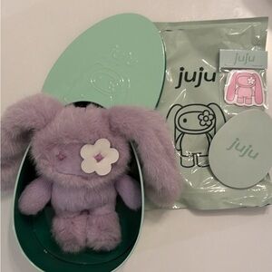 CJ Hendry JuJu Easter  Lavender Plush Keychain